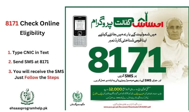 Ehsaas Kafalat Program 8171 Cnic Online Registration: